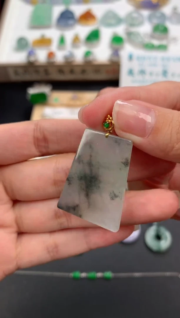 【闪购商品】定制翡翠18K金镶嵌模式推广期48小时鉴赏期