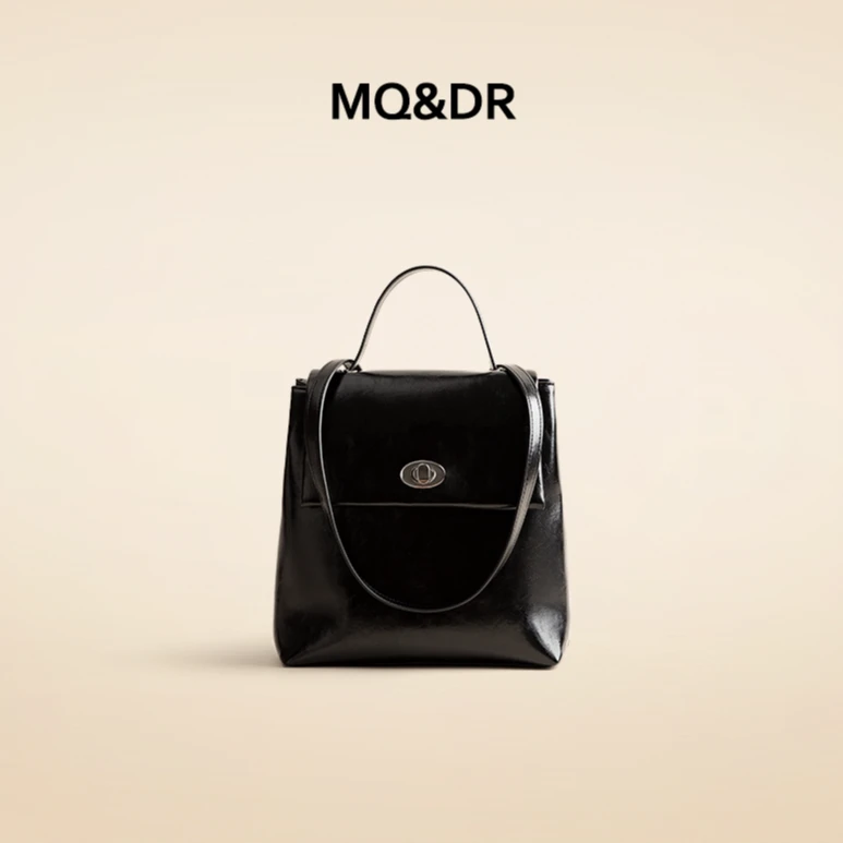 MQ&DR【慢写冬绪】小众设计大容量通勤百搭双肩包背包女潮单肩包