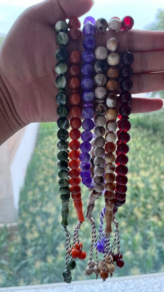 泰斯比哈33粒手串手链饰品民族用品