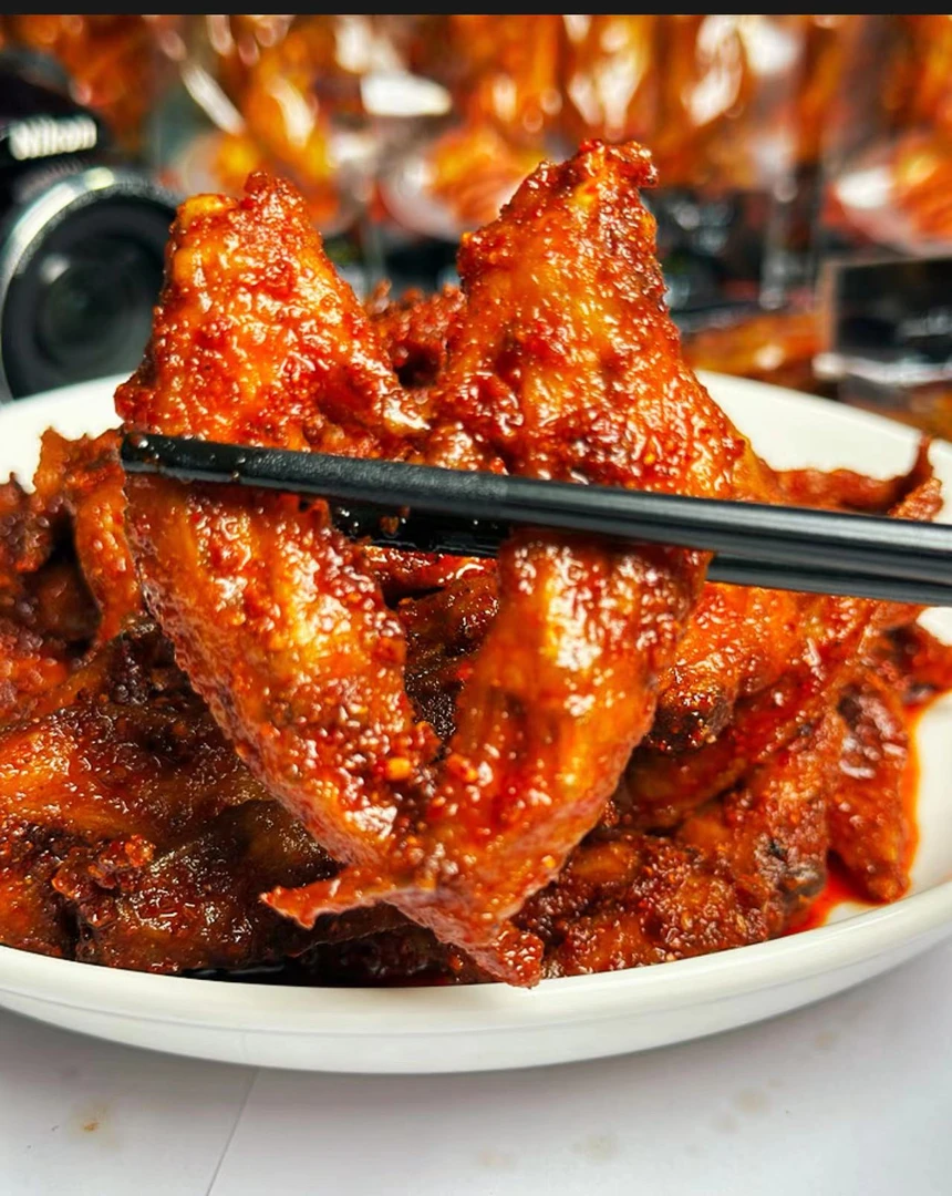 【谈古哇专属】麻辣鸡翅尖食用储存保质期产品蛋白质营养