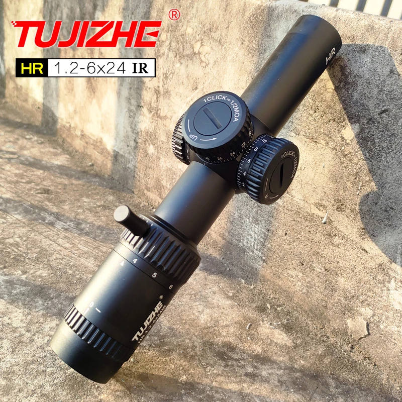 顶配版高抗震级别突击者HR1.2-6倍可变倍户外单筒望远镜