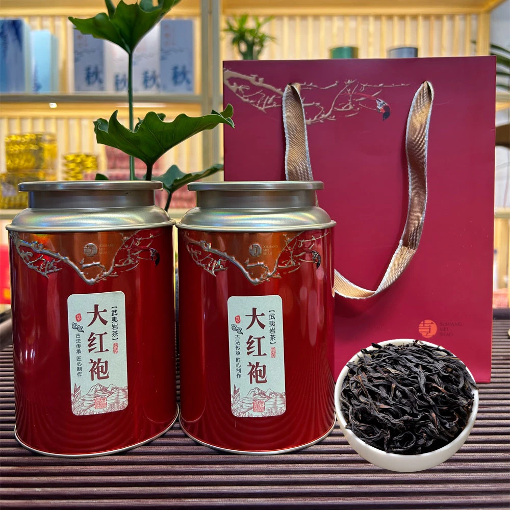 【两罐+手提袋】大红袍 武夷新茶