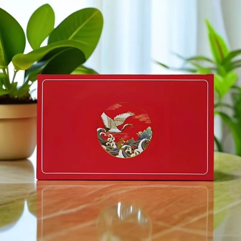 【千纸鹤】大红袍武夷岩茶高山乌龙茶陶瓷礼盒装