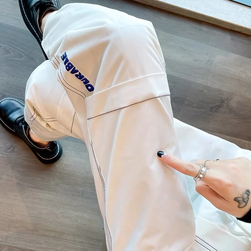 轻量化羽绒裤女冬外穿高级新款高腰显瘦高个子棉裤抗寒40度白鸭绒