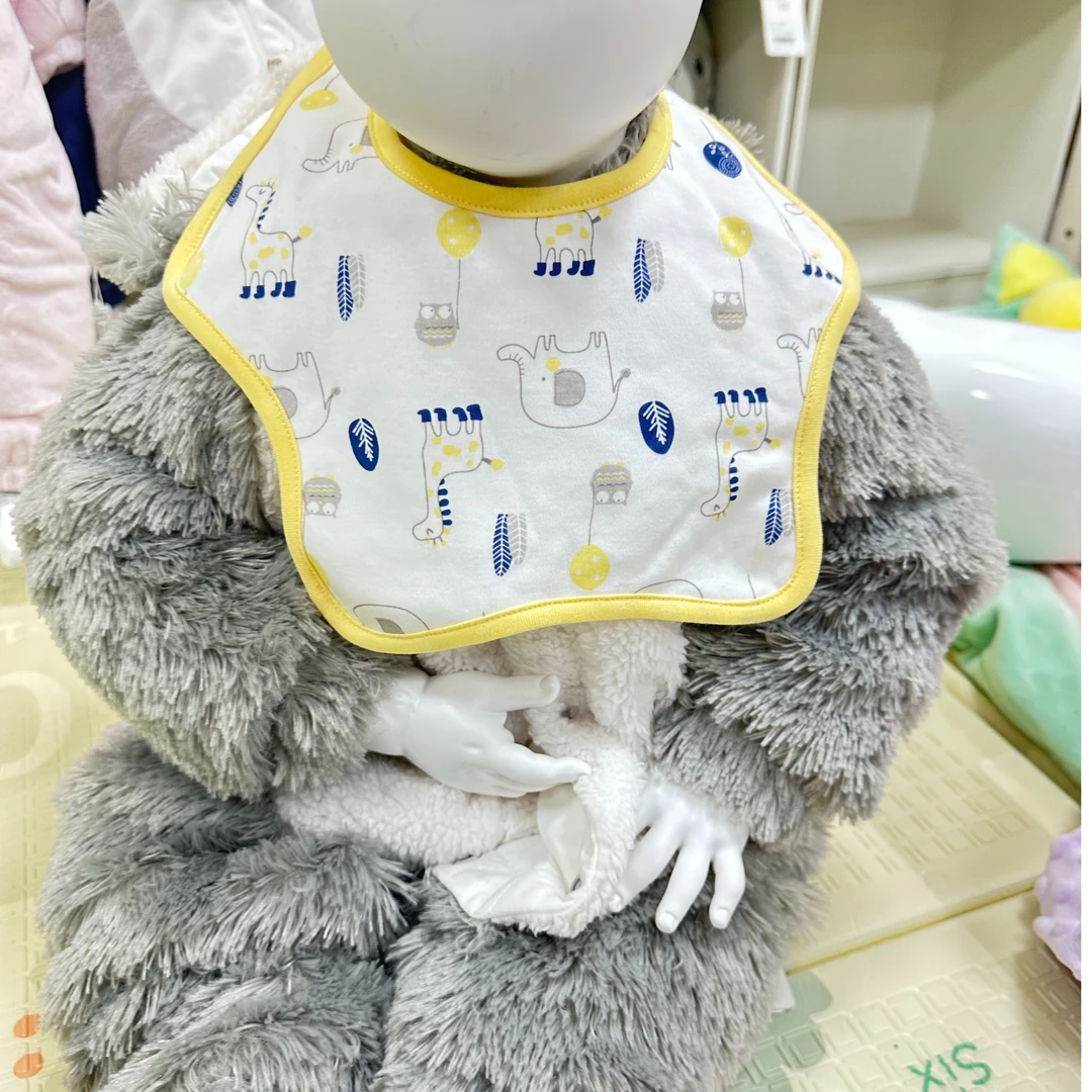 【围嘴新款】 船之宝babyboot 围嘴儿童口水巾棉