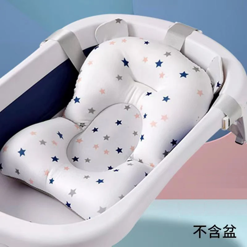 新生婴儿洗澡躺托宝宝洗澡神器可坐躺悬浮浴垫浴网浴盆沐浴垫网兜