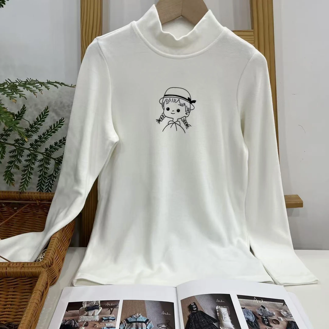 3056   秋冬季中大童T恤  B