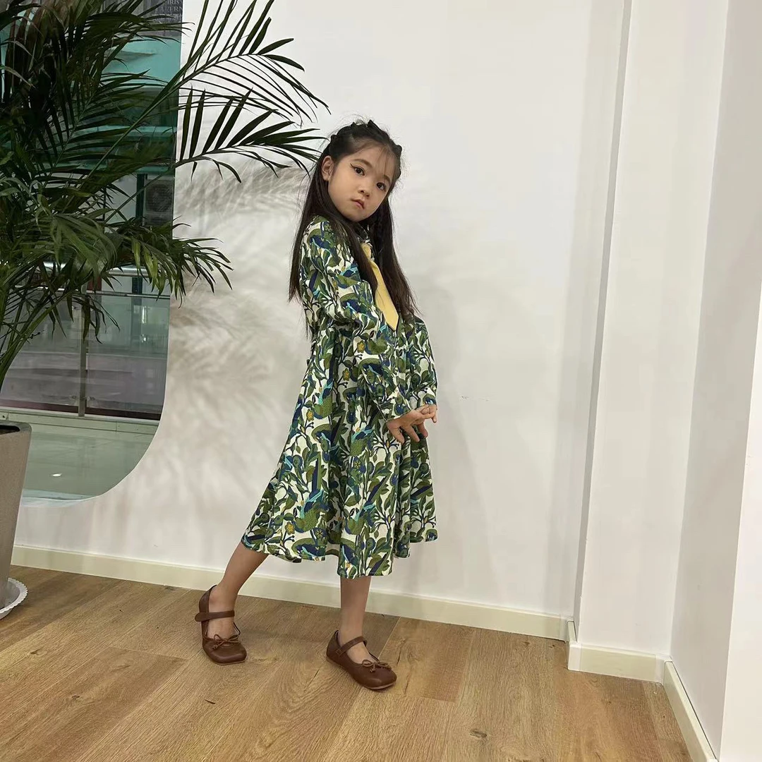 2279     秋季中大童连衣裙     D