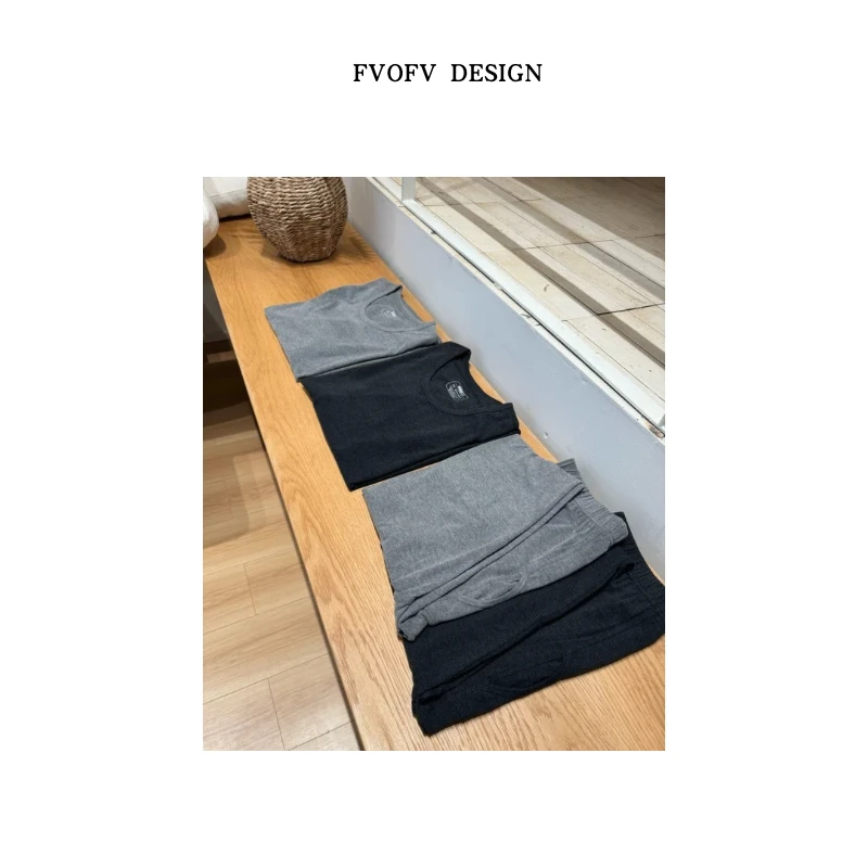FVOFV【甜甜蜜蜜】升级版！纯棉保暖内衣套装-男款X0150