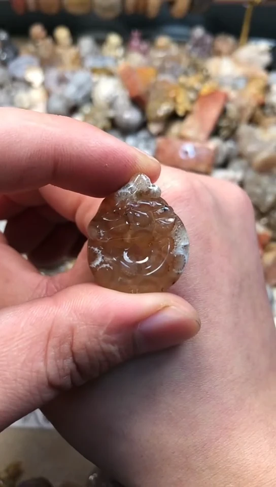 【闪购商品】硅化珊瑚（珊瑚玉）颈饰未镶嵌256