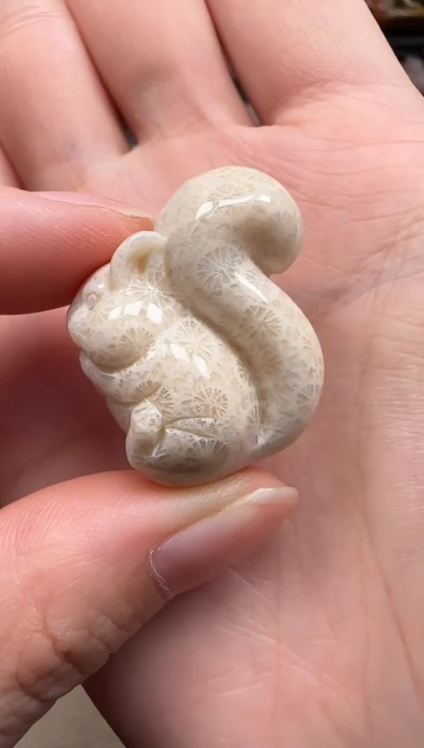 【闪购商品】硅化珊瑚（珊瑚玉）颈饰未镶嵌152