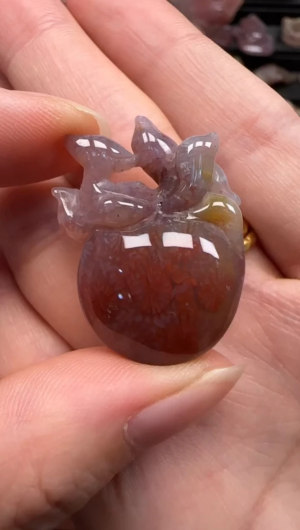 【闪购商品】硅化珊瑚（珊瑚玉）颈饰未镶嵌691