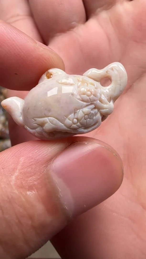 【闪购商品】硅化珊瑚（珊瑚玉）颈饰未镶嵌230