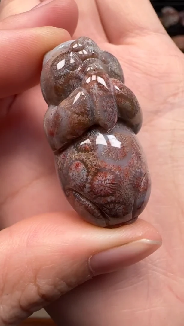 【闪购商品】硅化珊瑚（珊瑚玉）颈饰未镶嵌735