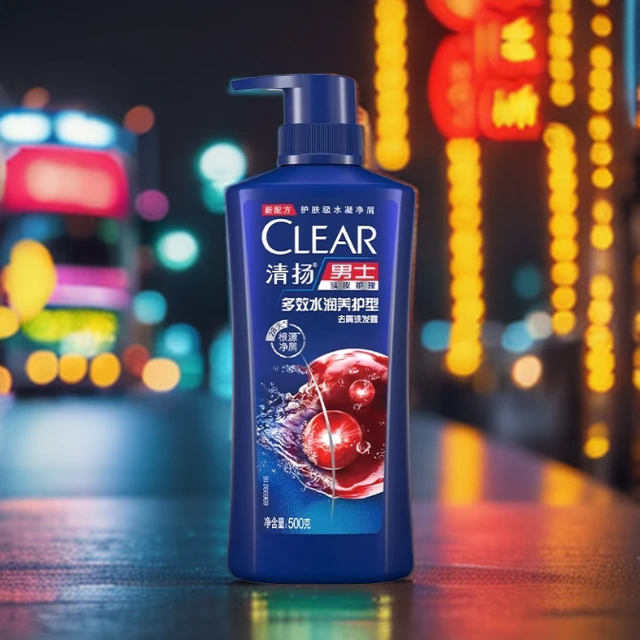 CLEAR/清扬清扬 男士 多效水润养护型头皮护理去屑洗发露清洁保湿