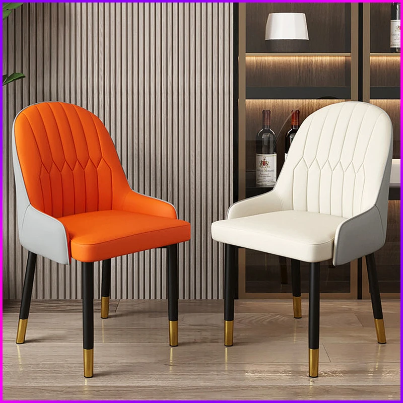 欧式轻奢餐椅靠背椅酒店椅餐桌椅书桌办公椅美甲化妆电脑椅麻将椅
