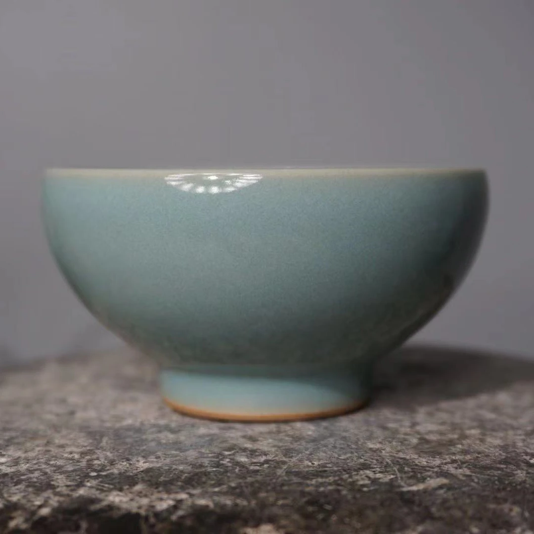 钧窑宋钧纯手工制作原矿釉主人杯随机一只