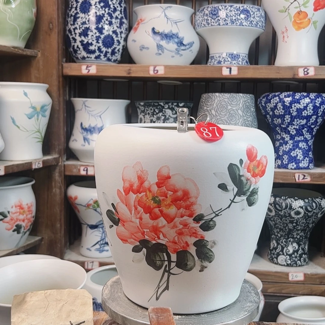 【闪购商品】陶瓷摆件87红