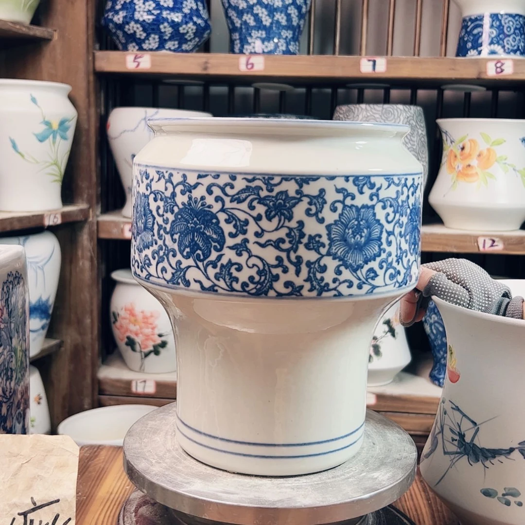 【闪购商品】陶瓷摆件中号青花