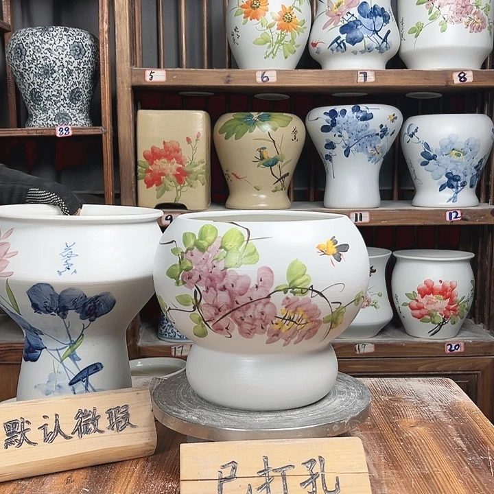 摆件1黄户紫藤新款陶瓷大