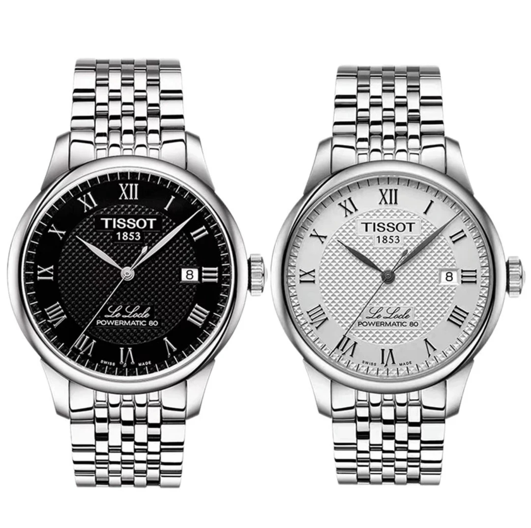 99新 Tissot/天梭 力洛克经典黑（白）盘/表径39.3/公价5250/奢贵人