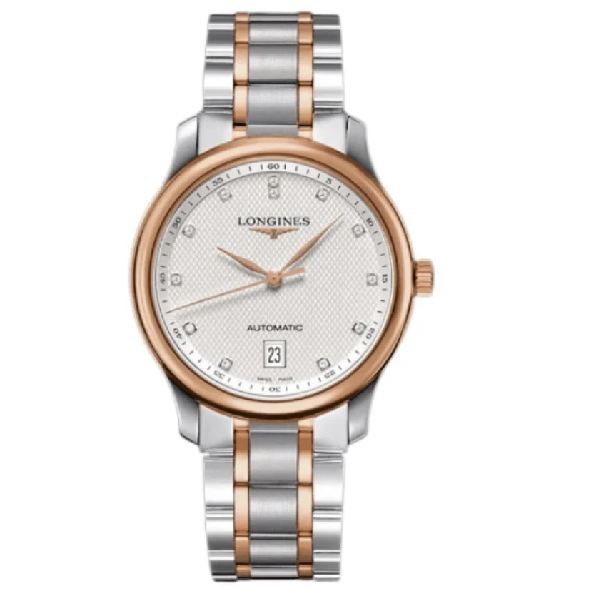 99新 Longines/浪琴 名匠628/玫瑰金钻/表径38.5/男士腕表/全套