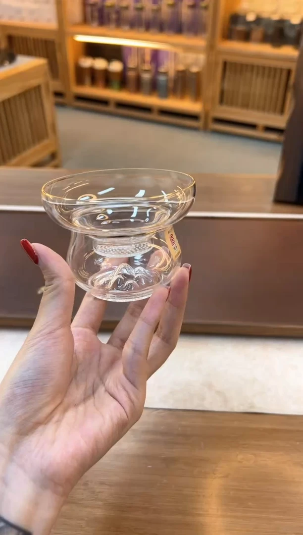 【闪购商品】福容 望岳茶滤套组透明-描金