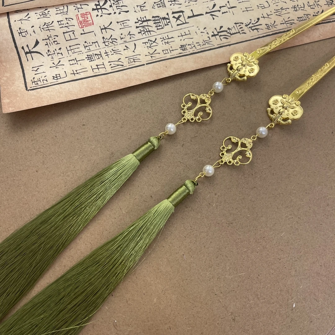【如绿流苏】流苏发簪古风汉服配饰