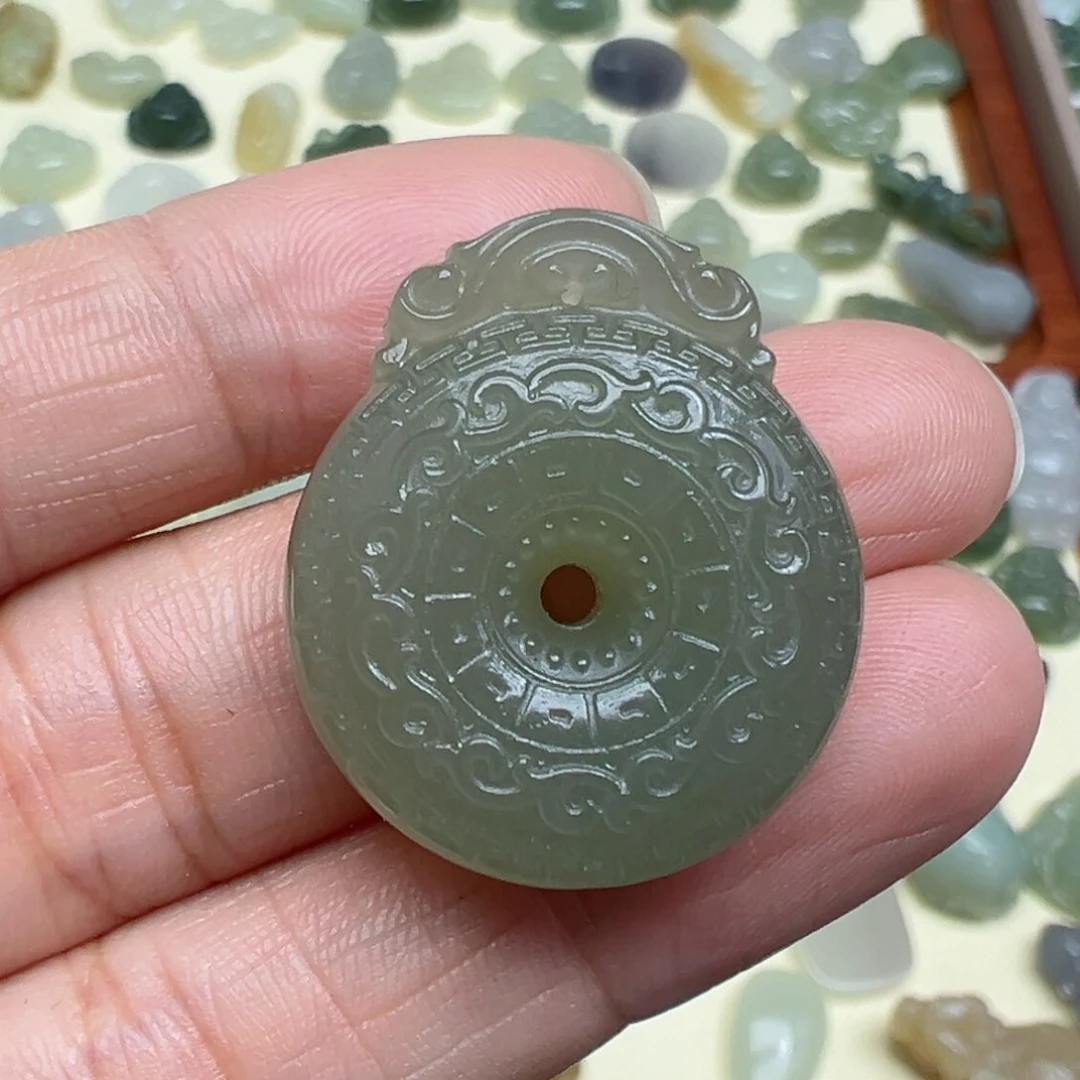 和田玉颈饰未镶嵌30mm