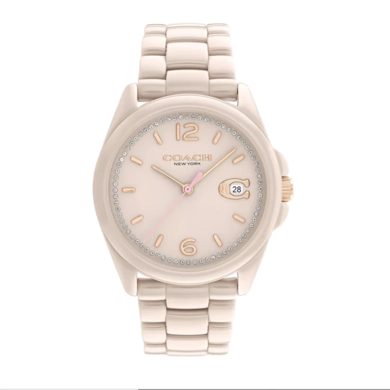 COACH/蔻驰女士石英奶白陶瓷时尚腕表 直径36mm 14504065   H 苏