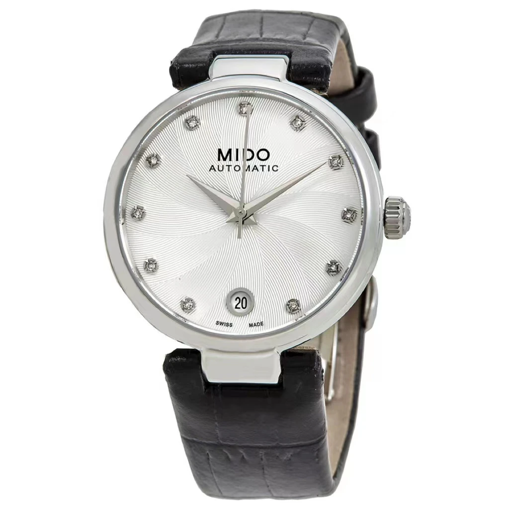 Mido/美度经典女士简约单表自动机械皮带腕表  直径33mm  03610