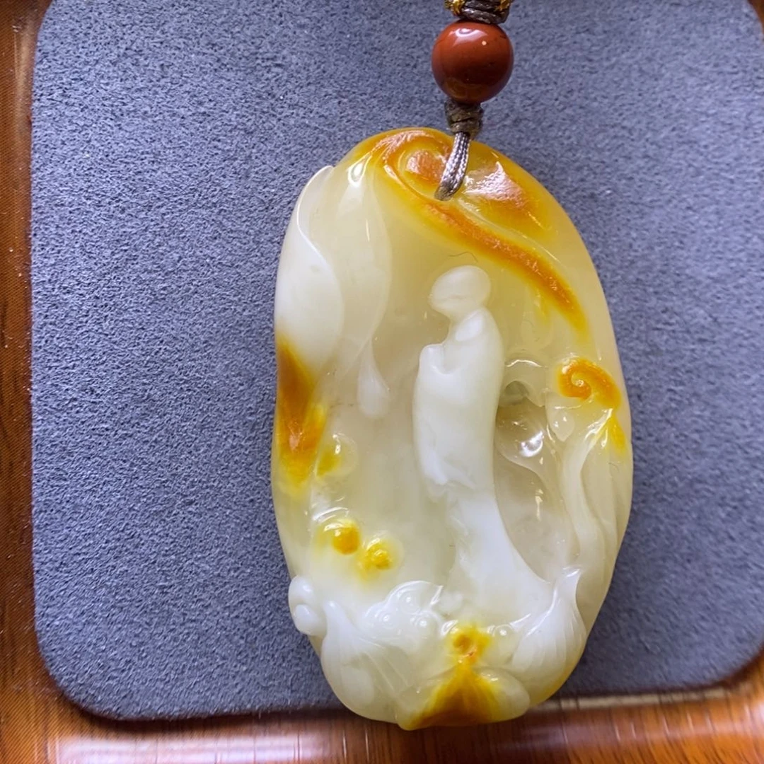 蜜蜡颈饰未镶嵌✨****?郎