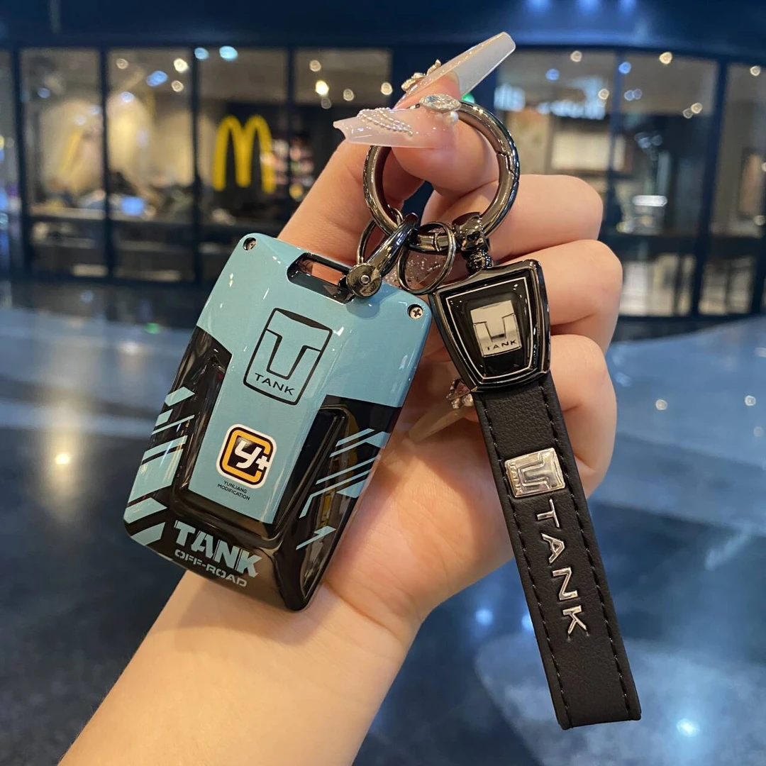 适用24坦克300赛道钥匙套24款三百400hi4t赛博坦克500车包扣女男