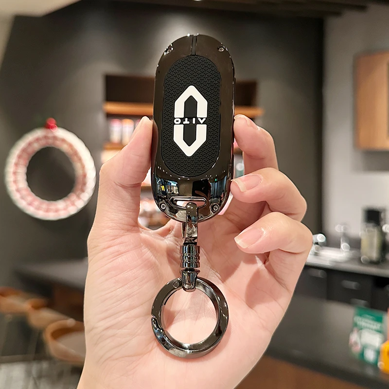 2024新款华为aito问界m7钥匙套高端男士m5全包真皮卡片保护扣简约