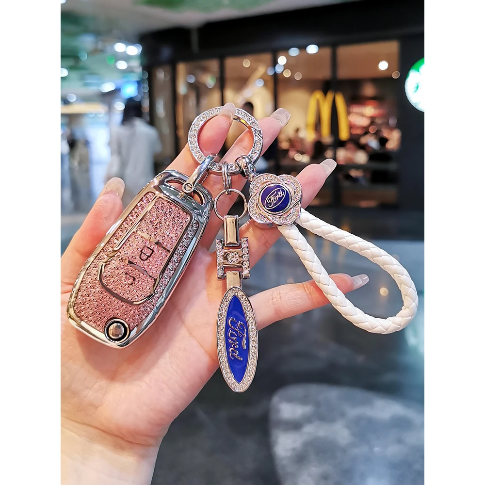 福特钥匙套老款折叠福克斯福睿斯嘉年华蒙迪欧13款翼搏撼路者壳扣