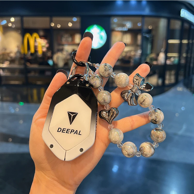 适用深蓝s7钥匙套长安深蓝sl03专用汽车用品金属渐变高档全包壳扣