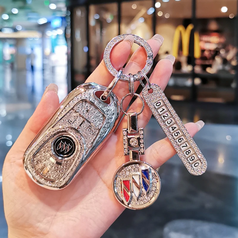 2022款别克GL8钥匙套女ES陆尊23款653T胖头鱼GL8艾维亚汽车包扣壳