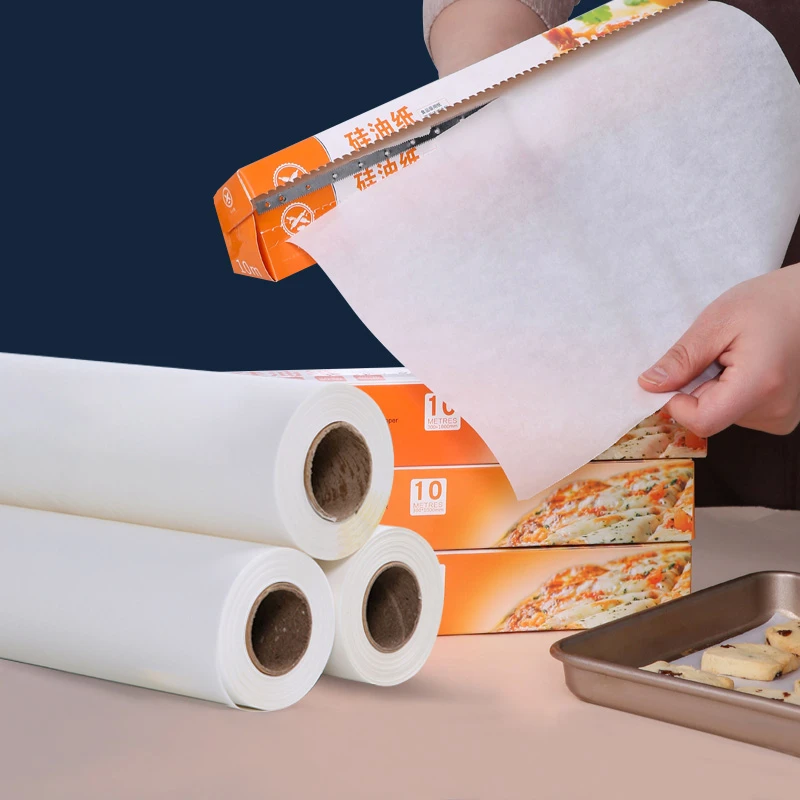 【工厂直销】5米烘焙烤纸防油防粘烧烤烤肉烘焙吸油纸烤箱硅油纸