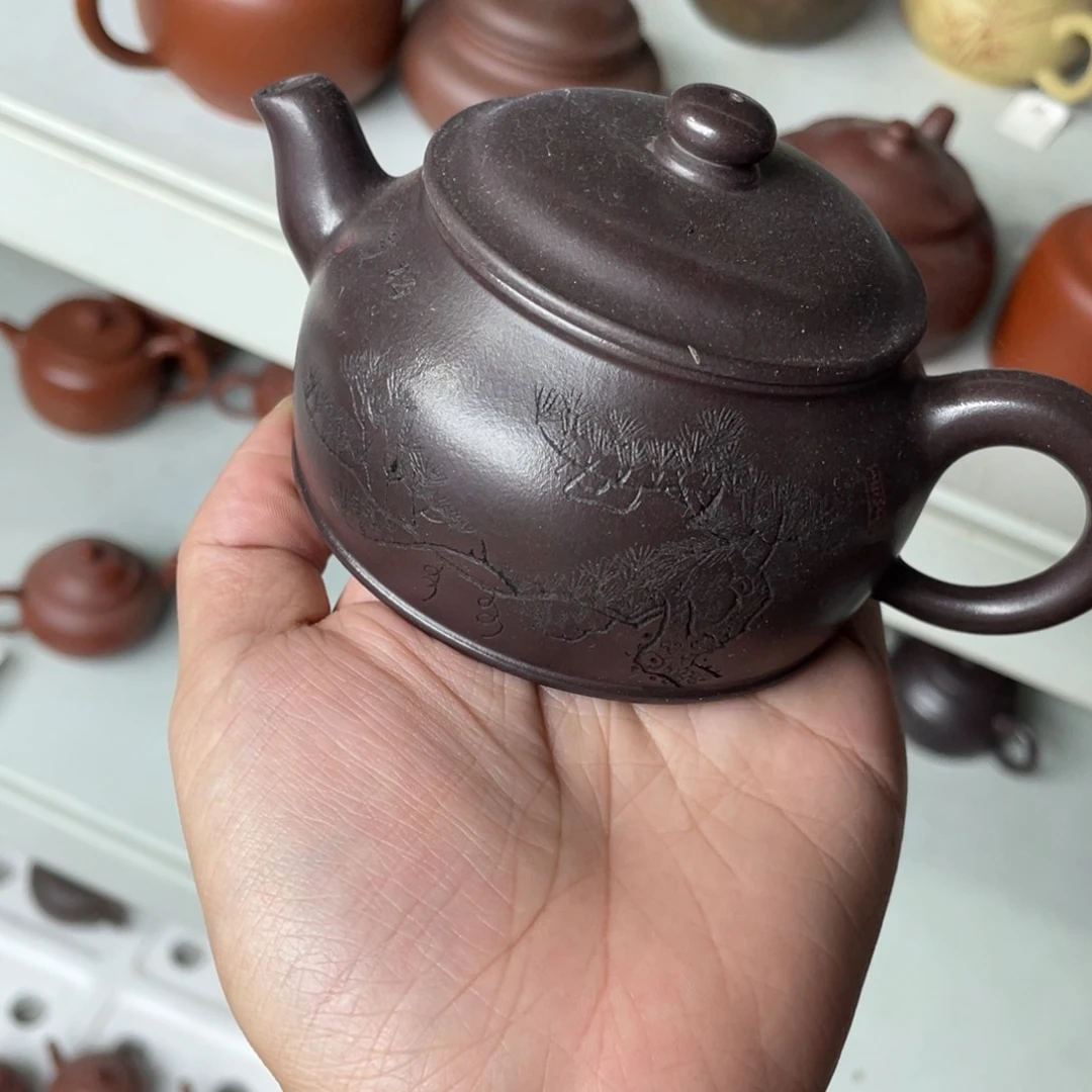 紫砂茶杯宜兴紫砂壶茶具瑕疵