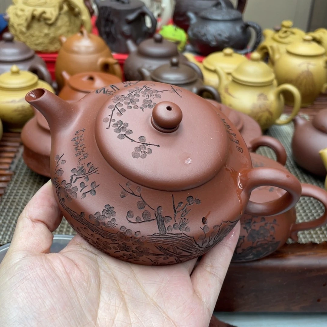 紫砂茶杯用****1宜兴紫砂壶泡茶原矿