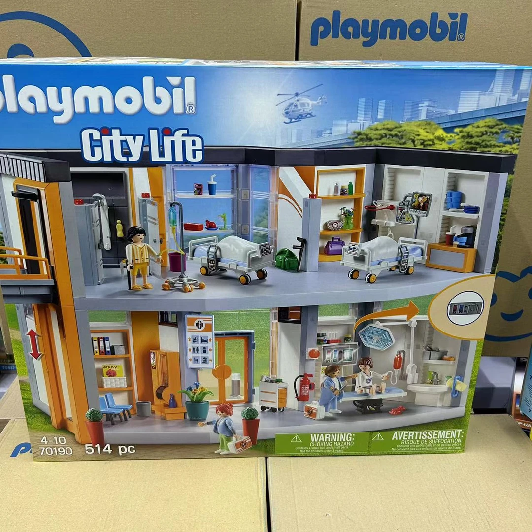 摩比世界大型医院玩具 70190