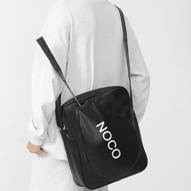 新款羽毛球拍包简约成人单肩包斜挎包训练男女运动大容量球拍袋