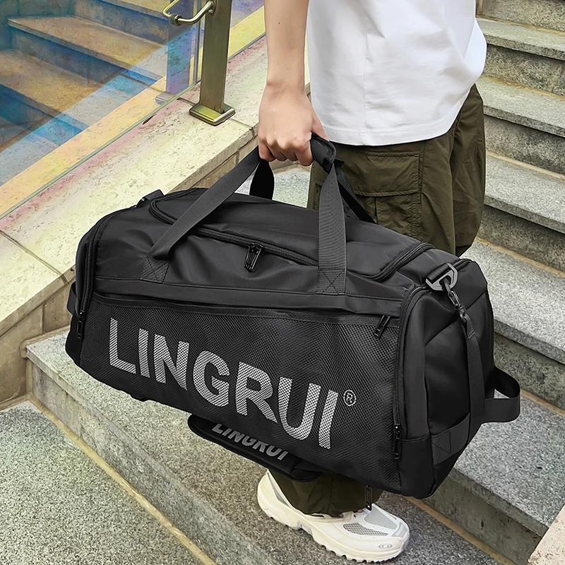 旅行包男士大容量短途出差旅游包手提行李袋干湿分离运动健身包女