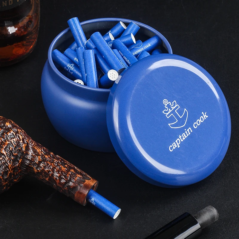 新款6mm活性炭滤芯 陶瓷头通用型滤芯烟斗烟嘴过滤器男士烟具配件