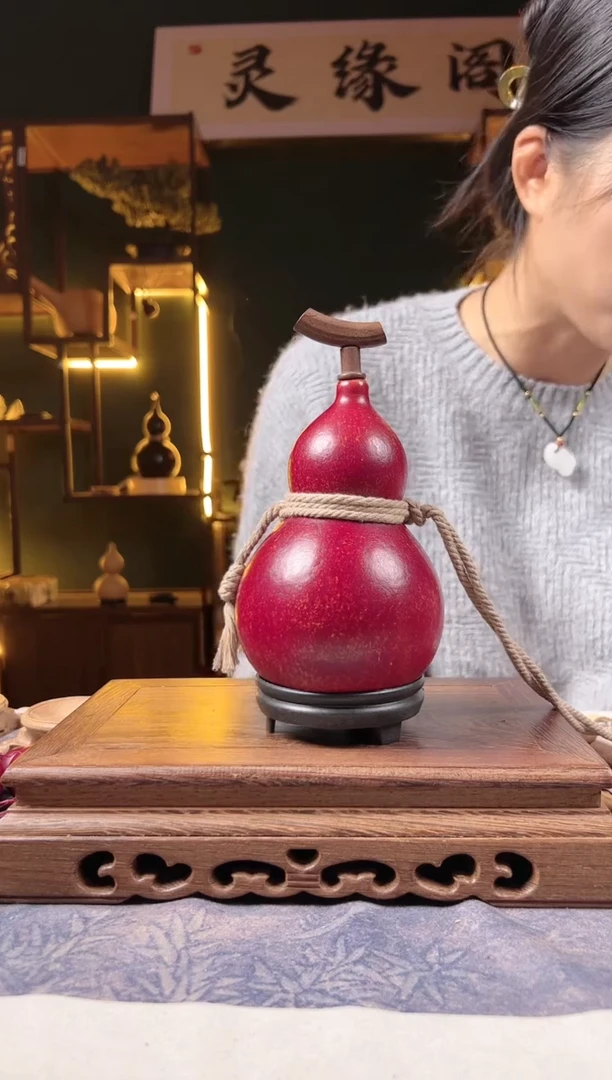 【闪购商品】天然葫芦 A50 大漆酒葫芦一物一拍