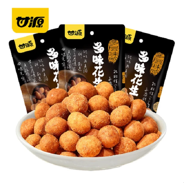 甘源多味花生18g 坚果仁炒货下酒菜好吃的零食怀旧小吃休闲食品