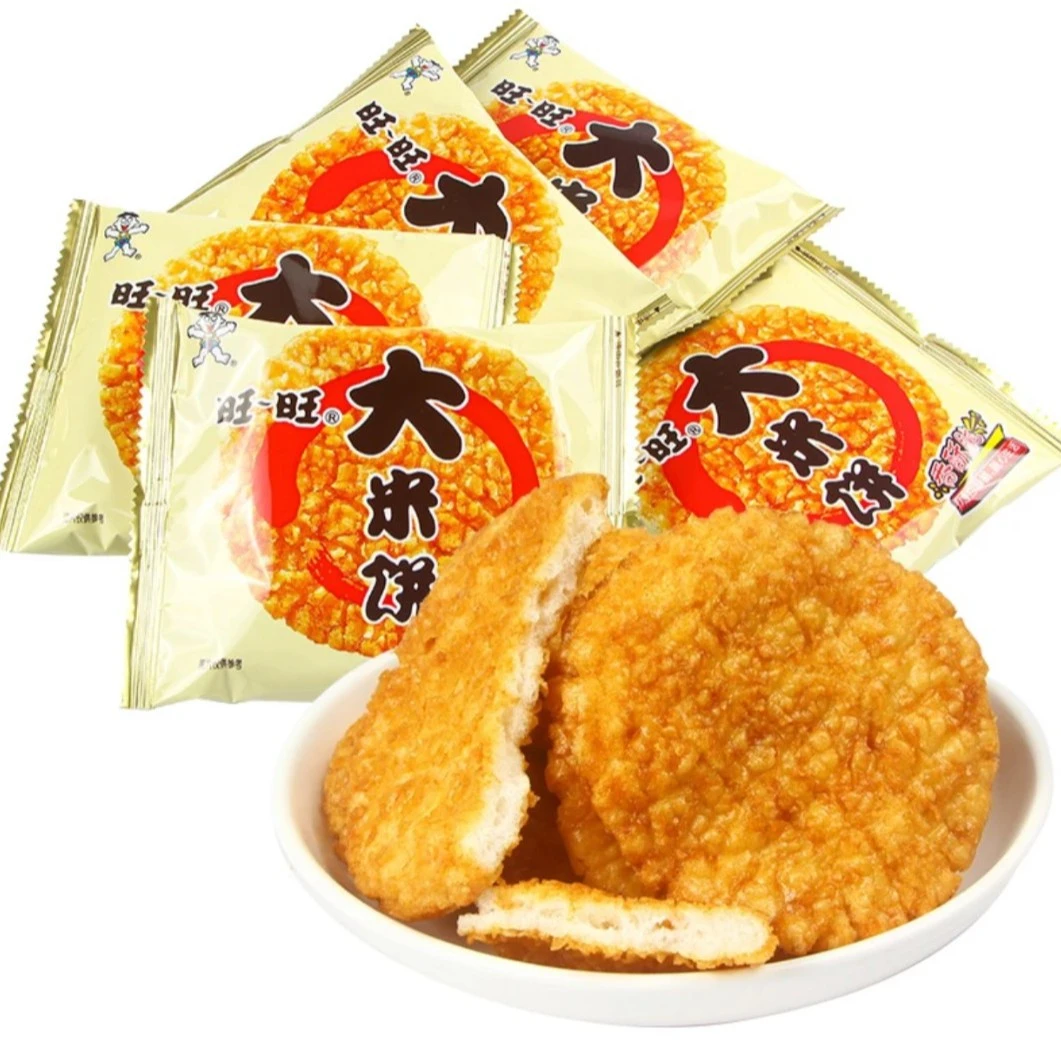 旺/旺大米饼办公室休闲零食膨化休闲食品网红追剧休闲饼干小食