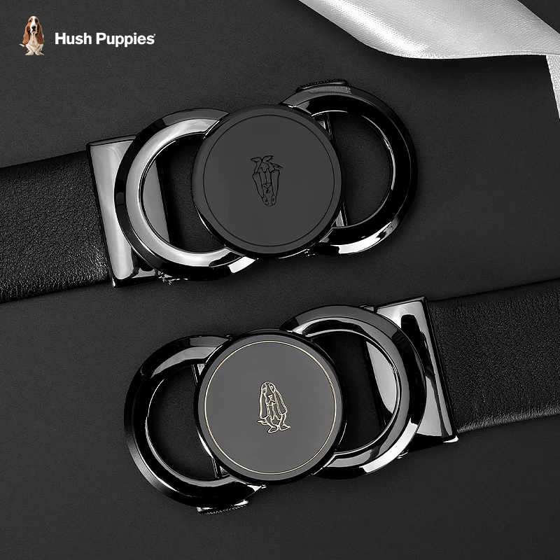 暇步士自动扣皮带男士新款时尚商务真皮腰带青年百搭HD-1211213W