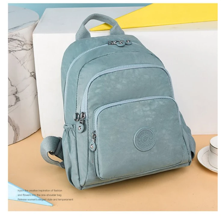 新款女式双背休闲双背大容量双肩背包