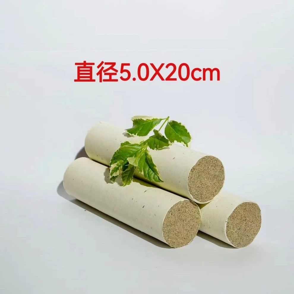 正宗湖北蕲春5.0X20cm三年陈纯艾叶细腻艾绒蕲艾灸条艾条艾灸5根